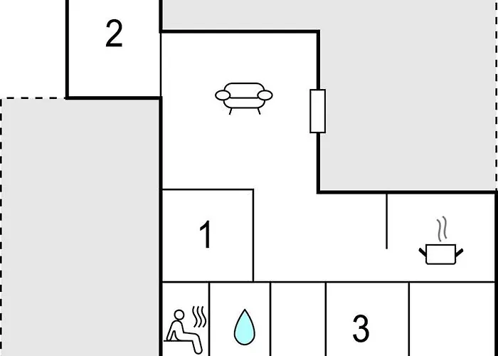 Gorgeous In With Sauna 別荘 Millinge